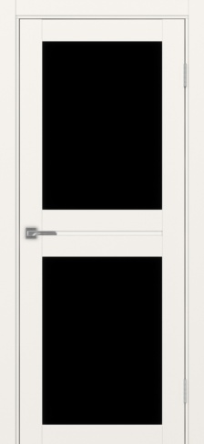 Полотно Турин 520.212 бежевый Размер 700х2000мм Покрытие Экошпон Стекло Черное