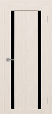 Полотно Турин  522.212АПП ясень перламутровый Цвет Ясень перламутр Размер 800х2000мм Покрытие Экошпон Стекло Черное