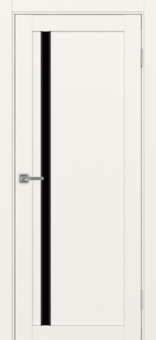 Полотно Турин  527АПС SB бежевый Цвет Бежевый Размер 800х2000мм Покрытие Экошпон Стекло Черное