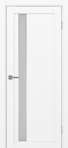 Полотно Турин 528АПС мателюкс белый снежный Цвет Белый снежный Размер 800х2000мм Покрытие Экошпон Стекло Матовое