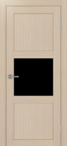 Полотно Турин 530.121 дуб белёный Цвет Дуб белёный Размер 800х2000мм Покрытие Экошпон Стекло Черное