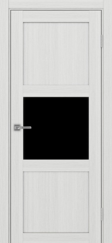 Полотно Турин 530.121 ясень серебристый Цвет Ясень серебристый Размер 700х2000мм Покрытие Экошпон Стекло Черное