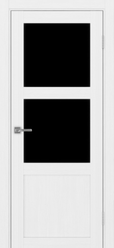 Полотно Турин  530.221 белый лёд Цвет Белый лёд Размер 600х2000мм Покрытие Экошпон Стекло Черное