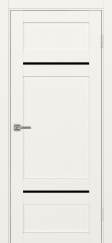 Полотно Турин  532.12121 бежевый Цвет Бежевый Размер 800х2000мм Покрытие Экошпон Стекло Черное