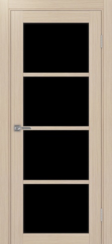 Полотно Турин 540 дуб белёный Цвет Дуб белёный Размер 600х2000мм Покрытие Экошпон Стекло Черное