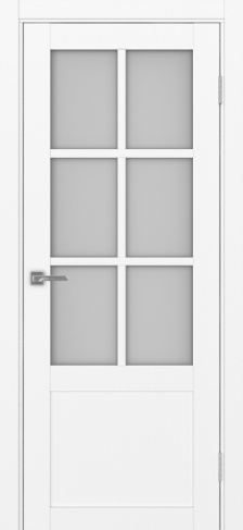 Полотно Турин 541ПФ.21 мателюкс белый снежный Цвет Белый снежный Размер 600х2000мм Покрытие Экошпон Стекло Матовое