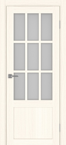 Полотно Турин 542ПФ.21 мателюкс ясень светлый Цвет Ясень светлый Размер 600х2000мм Покрытие Экошпон Стекло Матовое