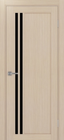 Полотно Турин 555 дуб белёный Цвет Дуб белёный Размер 800х2000мм Покрытие Экошпон Стекло Черное