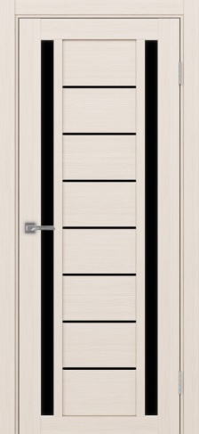 Полотно Турин 558 ясень перламутровый Цвет Ясень перламутр Размер 600х2000мм Покрытие Экошпон Стекло Черное