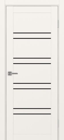 Полотно Турин 560 бежевый Цвет Бежевый Размер 600х2000мм Покрытие Экошпон Стекло Черное