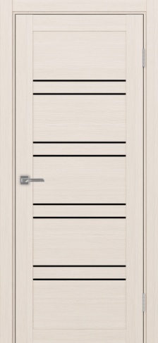 Полотно Турин 560 ясень перламутровый Цвет Ясень перламутр Размер 800х2000мм Покрытие Экошпон Стекло Черное